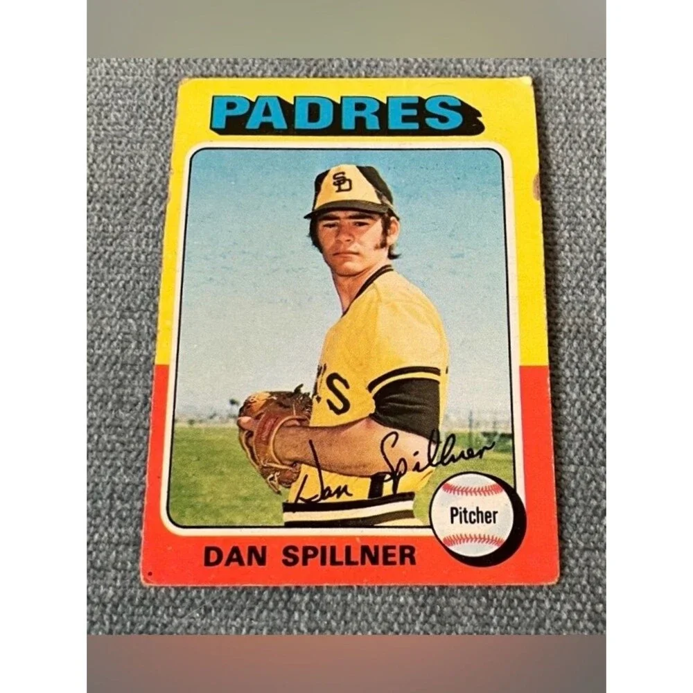 1975 Topps San Diego Padres Baseball Card Trading Card